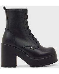 ROC Boots Australia - Roc Mascot Leather Lace-Up Heeled Boot - Lyst