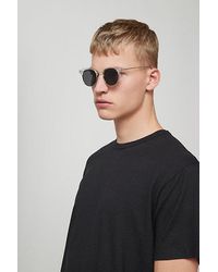Urban Outfitters - Tommy Half Frame Round Sunglasses - Lyst