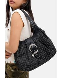 iets frans... - Monogram Buckle Slouch Shoulder Bag - Lyst