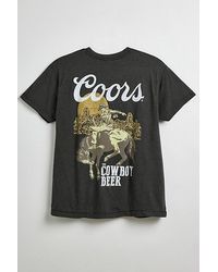 Urban Outfitters - Coors Cowboy Beer Tee - Lyst