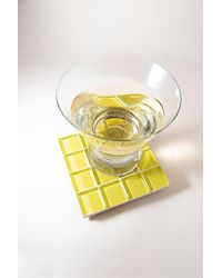 Subtle Studios - Solid Glass Tile Coaster - Lyst