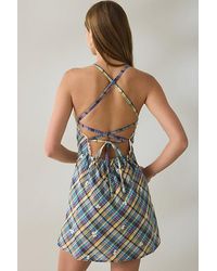 steve madden dyanne poplin pleated mini dress STEVE MADDEN Dyanne Poplin Pleated Mini Dress