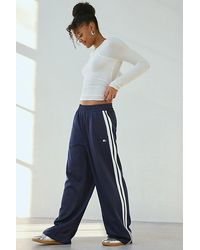 Starter - Side-Stripe Wide-Leg Track Pant - Lyst