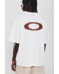 Oakley - Uo Exclusive White Broken Ellipse T-shirt - Lyst