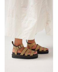 Dr. Martens - Blaire Hydro Leather Sandal - Lyst