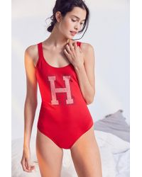 tommy hilfiger bodysuit urban outfitters