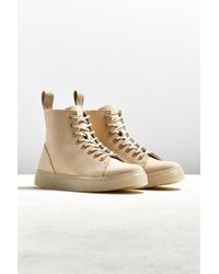 cream dr martens