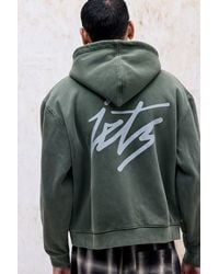 iets frans... - Script Zip-through Hoodie - Lyst