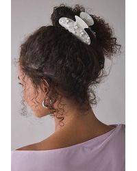 Urban Outfitters - Rhinestone 3D Floral Claw Clip - Lyst