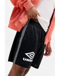 Umbro - Uo Exclusive Black Checkerboard Shorts - Lyst