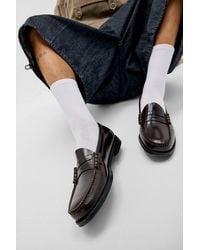 G.H. Bass & Co. - G. H. Bass G. H.bass Brown Easy Weejuns Leather Penny Loafers - Lyst