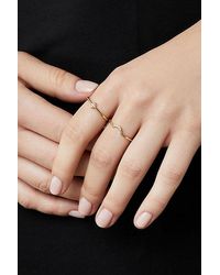 Ana Luisa - Sky Set Moon And Star Rings - Lyst