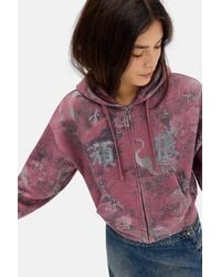Kimchi Blue - Good Luck Asiatic Zip-through Hoodie - Lyst