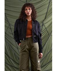 Alpha Industries - L-2B Cropped Gen Ii Flight Jacket - Lyst