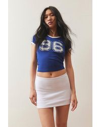 Out From Under - Bec Low-Rise Micro Mini Skort - Lyst