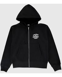 Stussy Ist Venus Zip-up Hoodie in Black for Men | Lyst