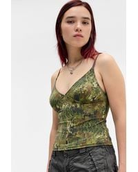 Out From Under - Je T'aime Camo Cami L At Urban Outfitters - Lyst