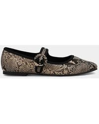 MIA - Mia Miya Animal Print Mary Jane Flat - Lyst