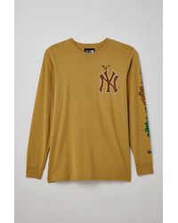 KTZ - New York Yankees Mlb Camp Long Sleeve Tee - Lyst