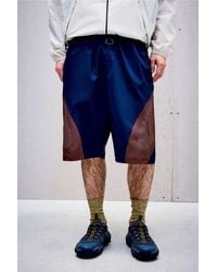 Oakley - Uo Exclusive Navy Abyss Panelled Shorts - Lyst