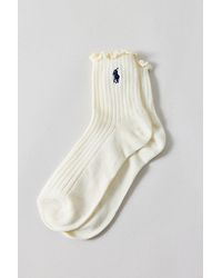 Polo Ralph Lauren - Lettuce Edge Ankle Sock - Lyst
