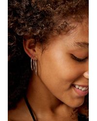 Urban Outfitters - 18K & Sterling Plated Hoop Earring Set - Lyst