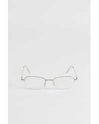 Urban Outfitters - Rectangle Light Glasses - Lyst