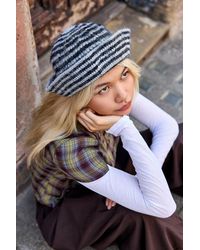 BDG - Stripe Lace Up Sailor Hat At Urban Outfitters - Lyst