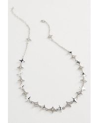 Urban Outfitters - Matteo Iced Pointed Chain Necklace - Lyst