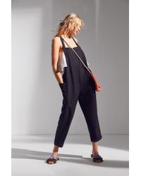 bdg black overalls