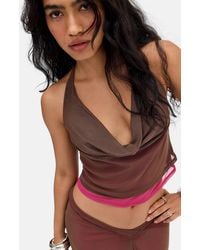 Motel - Brown Branjali Top - Lyst