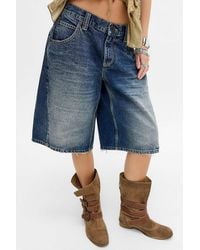 BDG - Missouri Twisted Seam Denim Jorts - Lyst