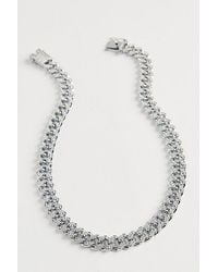 Urban Outfitters - Iced Curb Chain Necklace - Lyst