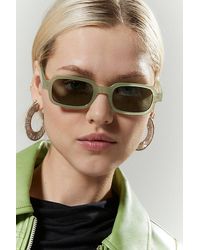 Urban Outfitters - Betsy Rectangle Sunglasses - Lyst