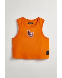 Urban Outfitters - Lincoln University Uo Exclusive Cropped Muscle Tee - Lyst