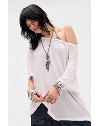 BDG - Kurt Off-shoulder Short Sleeve T-shirt - Lyst