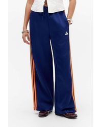 adidas - Navy 3-stripes Stadium Track Pants - Lyst