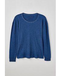 Urban Renewal - Remade Overdyed Thermal Long Sleeve Tee - Lyst