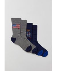 Polo Ralph Lauren - Denim Bear Crew Sock 2-Pack - Lyst