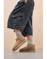 UGG - Sand Classic Ultra-mini Boots - Lyst
