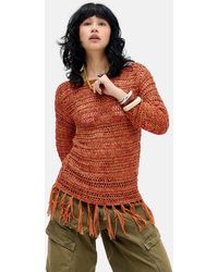 BDG - Fringed Stitch Top - Lyst
