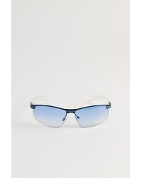 Urban Outfitters - Nikko Metal Shield Sunglasses - Lyst