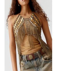 Urban Outfitters - River Metal Halter Top - Lyst