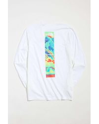 The North Face Graphic Injection Long Sleeve Tee - White