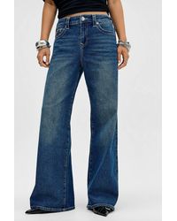 TRUE RELIGION - Bobby Mid Rise Baggy Jeans - Lyst