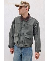 Levi's - Green Hilltop Denim Jacket - Lyst