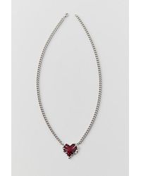 Urban Outfitters - Aamon Statement Heart Necklace - Lyst
