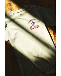 Urban Outfitters - Ski Club Graphic Tee - Lyst