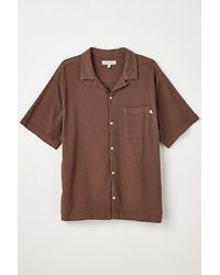 Standard Cloth - Liam Crinkle Cut Shirt Top - Lyst