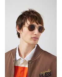 Urban Outfitters - Waverly Round Metal Sunglasses - Lyst
